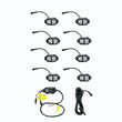 Load image into Gallery viewer, Whip It Led Rock Light 8 Pod - Side View