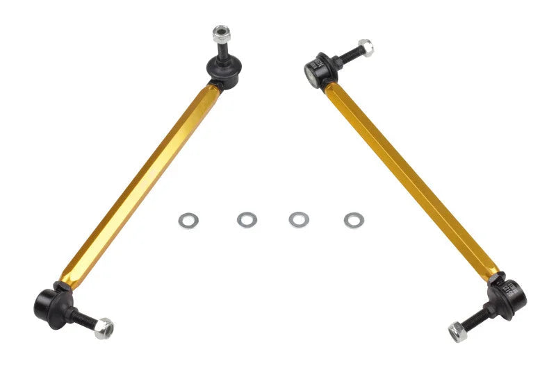 Whiteline 02-06 R53 & 06+ R56 Mini Cooper S  Front Swaybar link kit-adjustable ball end links - Main Product View