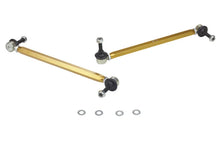 Load image into Gallery viewer, Whiteline 02-06 R53 &amp; 06+ R56 Mini Cooper S  Front Swaybar link kit-adjustable ball end links - Detail View