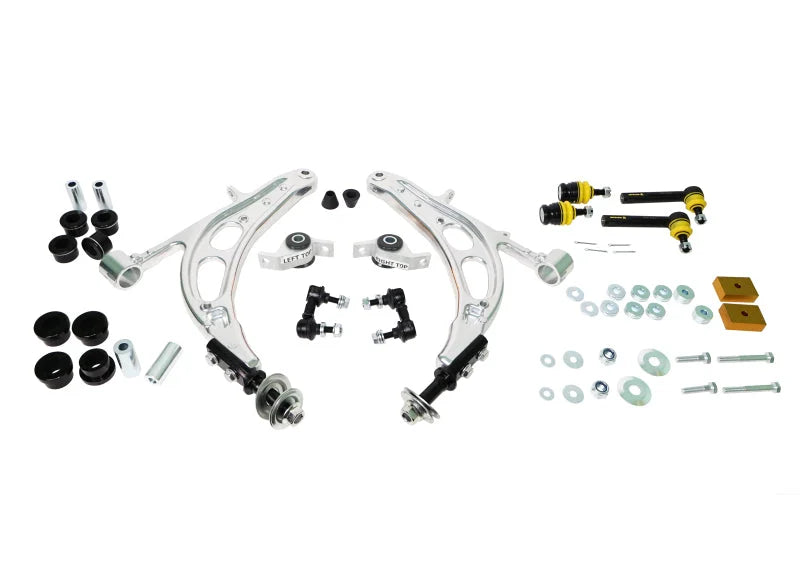 Whiteline 02-07 Subaru Impreza WRX Front Lower Control Arm Kit - Installation View