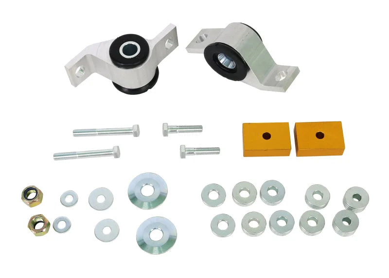Whiteline 02-07 Subaru WRX / 03-07 Impreza Non-Turbo / 04-07 STi Front Race Anti-Dive Caster Kit - Side View