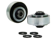 Load image into Gallery viewer, Whiteline 03-06 Mitsubishi Lancer Evo Front Control Arm Lower Inner Rear Bushing Kit - Installation View