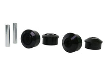 Load image into Gallery viewer, Whiteline 04-11 Chevrolet Aveo Rear Beam Axle Front Bushing Kit - Main Product View