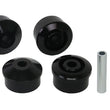 Load image into Gallery viewer, Whiteline 04-11 Chevrolet Aveo Rear Beam Axle Front Bushing Kit - Side View
