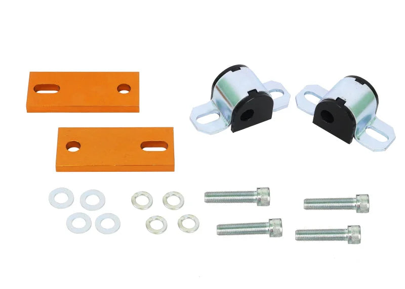 Whiteline 04/91-99 Toyota Paseo EL 44-54 Front Lower Inner Rear Control Arm Anti-Lift / Casater Kit - Side View