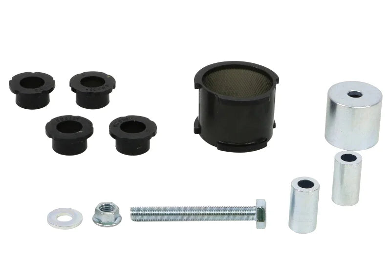 Whiteline 05-07 Subaru WRX Sedan and Wagon / 05-07 Subaru STi  Front H/duty steer rack bushes - Side View