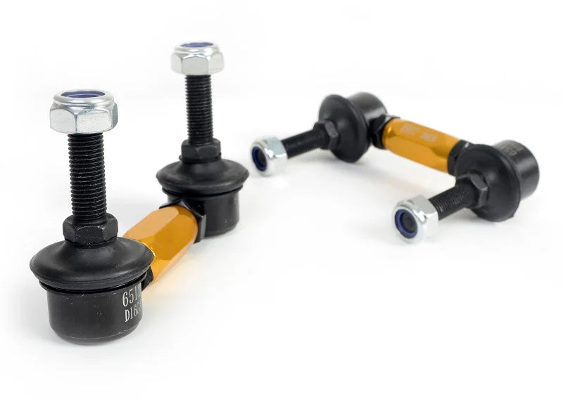 Whiteline 05-08 Subaru Legacy GT Rear Swaybar link kit-Adjustable Ball Link - Side View