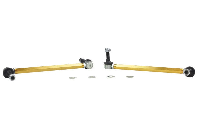 Whiteline 05-10 Chevy Cobalt/6/09+ Cruze/06-11 HHR Front Sway Bar - Link Assembly H/D Adj Steel Ball - Detail View