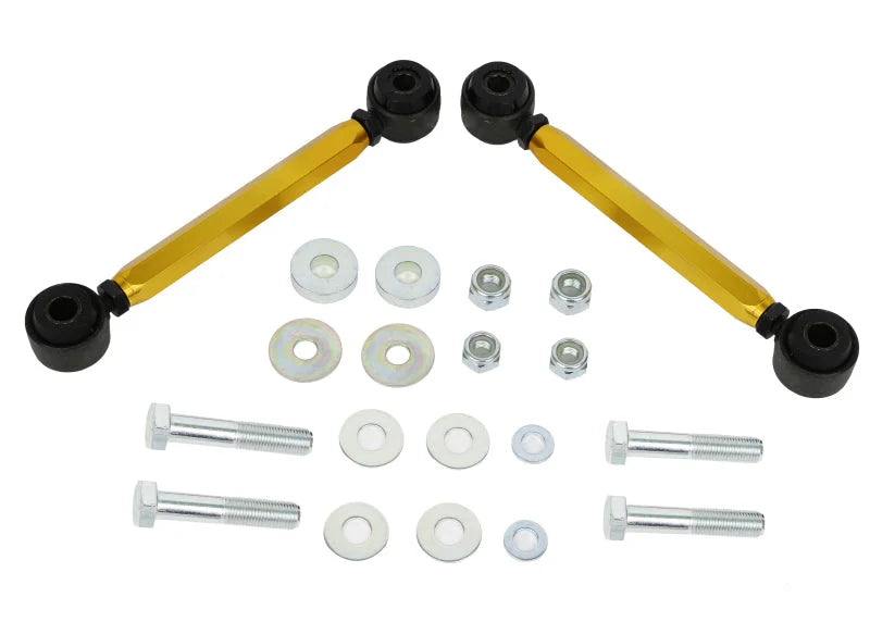 Whiteline 05-10 Ford Mustang Rear Sway Bar Links - Side View