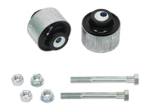 Load image into Gallery viewer, Whiteline 05-12 / 16-18 BMW 120i Front Caster Adj Kit-Radius Arm Bushing - Back View
