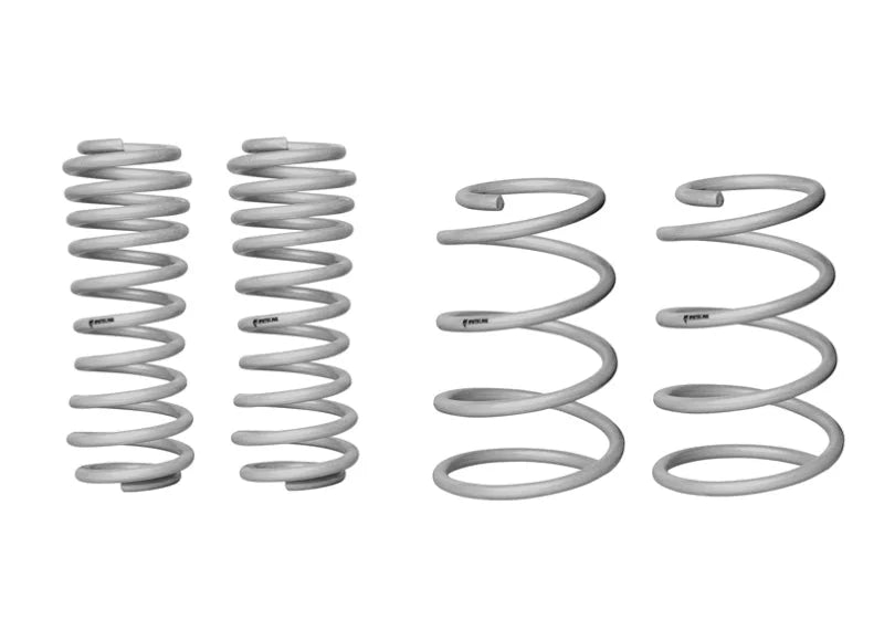 Whiteline 05-14 Ford Mustang GT S197 Performance Lowering Springs - Side View