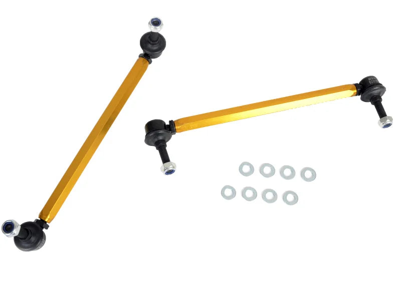 Whiteline 05+ BMW 1 Series/3 Series HD Front Swaybar End Link Assembly (Non AWD iX Models) - Side View