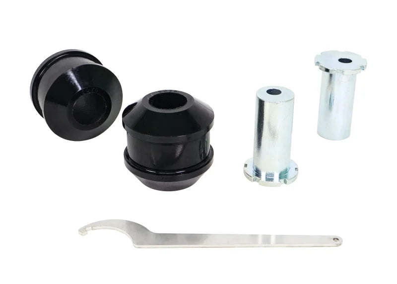 Whiteline 05+ BMW 1 Series/3/05-10/11 3 Series Fr Radius/Strut Rod-to Chassis Bushing (+/- 0.5 Deg) - Additional View 6