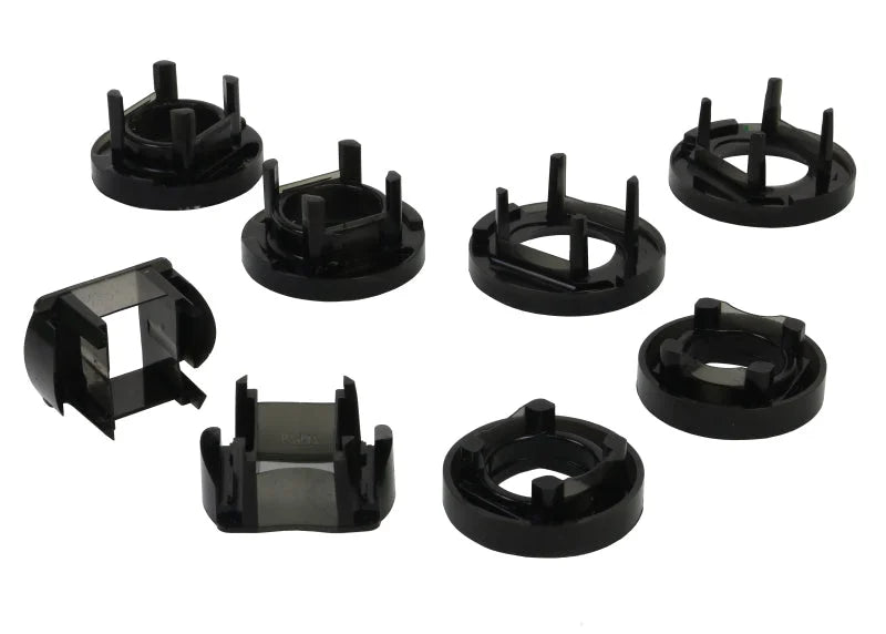 Whiteline 05+ BMW 1 Series/3/05-10/11 3 Series Rear Crossmember-Fr & Rr Mount Insert Bushing - Side View