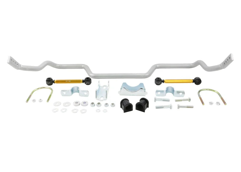 Whiteline 05+ Ford Mustang Coupe 8 cyl (Inc Shelby GT / GT500) Rear 27mm Heavy Duty Adj Swaybar - Installation View