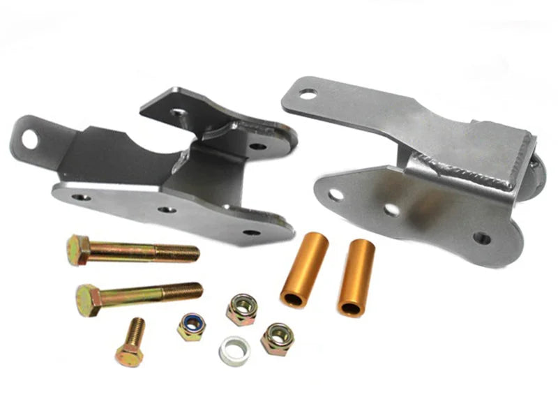 Whiteline 05+ Ford Mustang Coupe (Inc GT & Shelby GT500) Rear C/A - Complete Lwr Rear Mounting Brkt - Side View