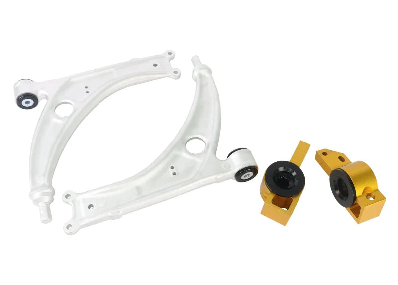 Whiteline 06-12 Volkswagen GTI Front Lower Control Arms - Side View