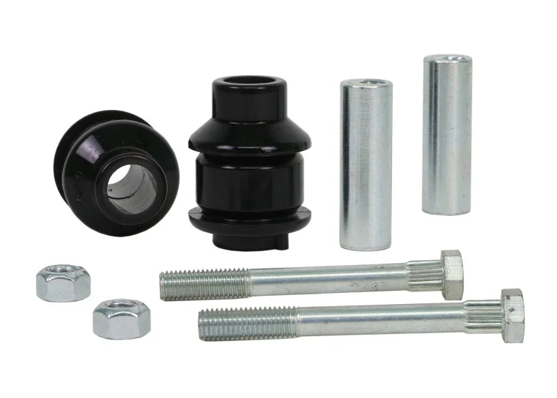 Whiteline 07-11 BMW 335i Front Control Arm Lower Rear Bushing Kit (Camber Correction) - Detail View