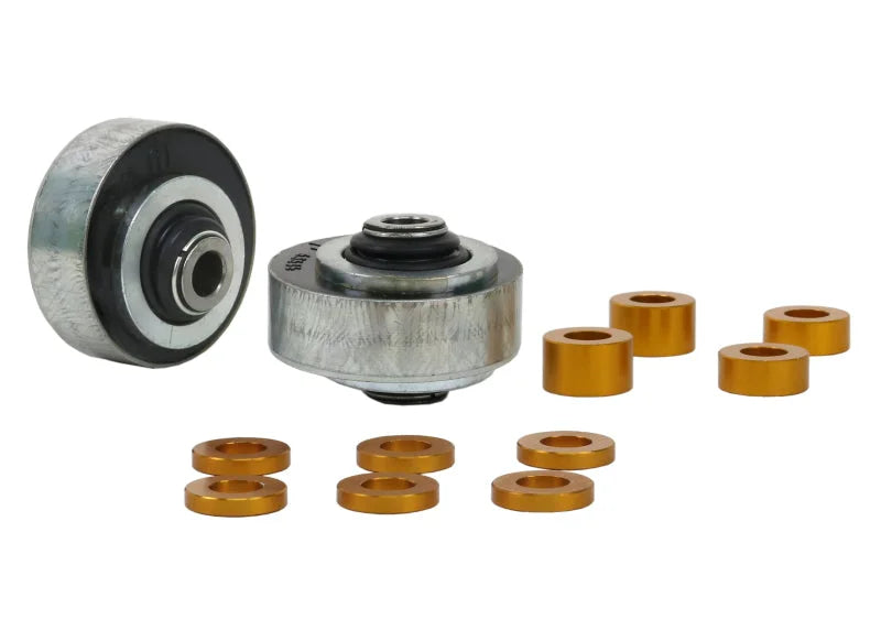 Whiteline 07-14 Subaru WRX STI Sedan/Hatch Front Control Arm Lower Inner Rear Bushing Kit - Detail View