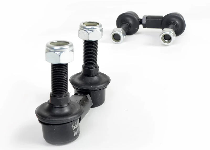 Whiteline 07+ Nissan Skyline R35 GT-R Front Swaybar link kit h/duty-adjustable steel ball - Back View