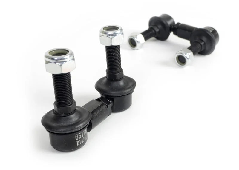 Whiteline 07+ Nissan Skyline R35 GT-R Front Swaybar link kit h/duty-adjustable steel ball - Installation View
