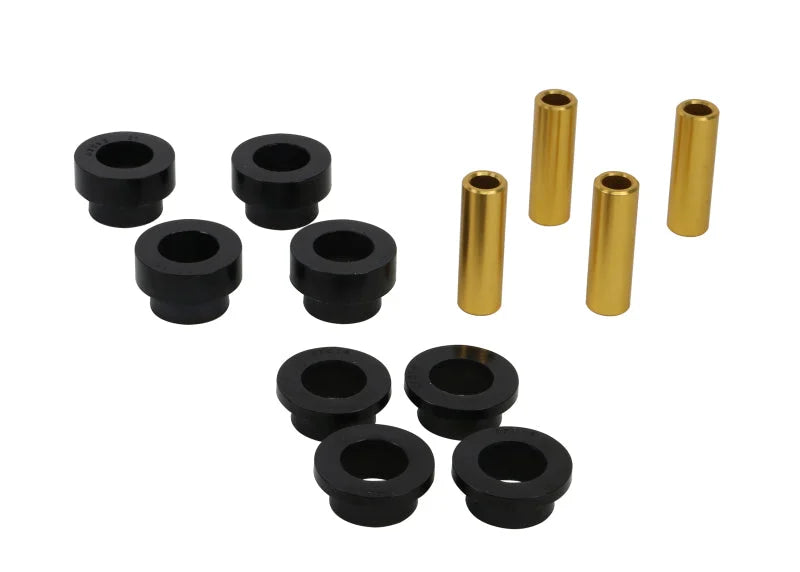 Whiteline 07+ Nissan Skylkine R35 GT-R AWD Front Camber Adj Kit-Upper C/Arm Bushes - Side View
