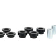 Load image into Gallery viewer, Whiteline 07+ Nissan Skylkine R35 GT-R AWD Front Camber Adj Kit-Upper C/Arm Bushes - Detail View