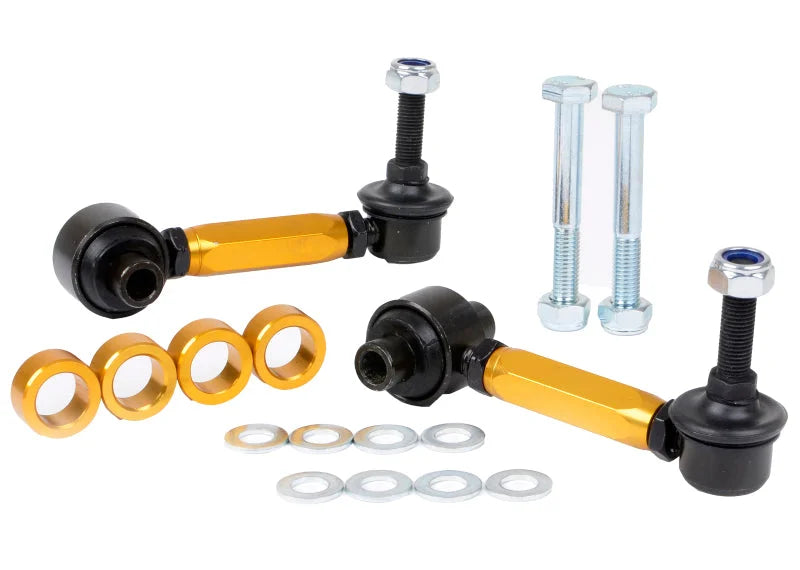 Whiteline 08-13 Subaru Forester SH Rear Sway Bar Link Assembly - Pair - Back View