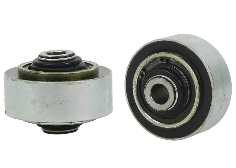 Whiteline 08-15 Mitsubishi Lancer Evolution Rear Control Arm Bushing Kit (Upper Inner Rear Bushing) - Side View