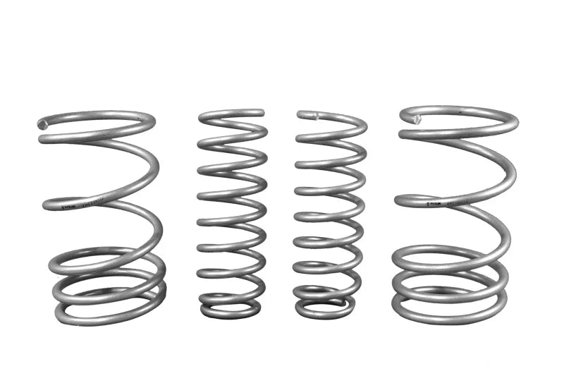 Whiteline 08-16 Mitsubishi Lancer Performance Lowering Springs - Main Product View