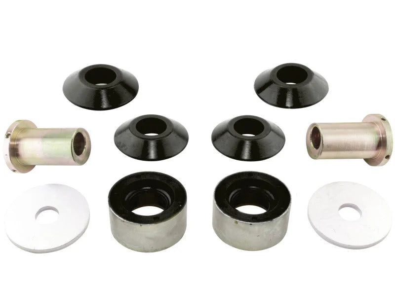Whiteline 08+ Subaru WRX Hatch / 08-09 Subaru STi Front Lower control arm anti-dive caster kit - Detail View