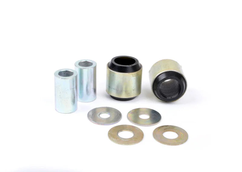 Whiteline 08+ Subaru WRX Hatch Rear Trailing Arm Bushing Kit - Installation View