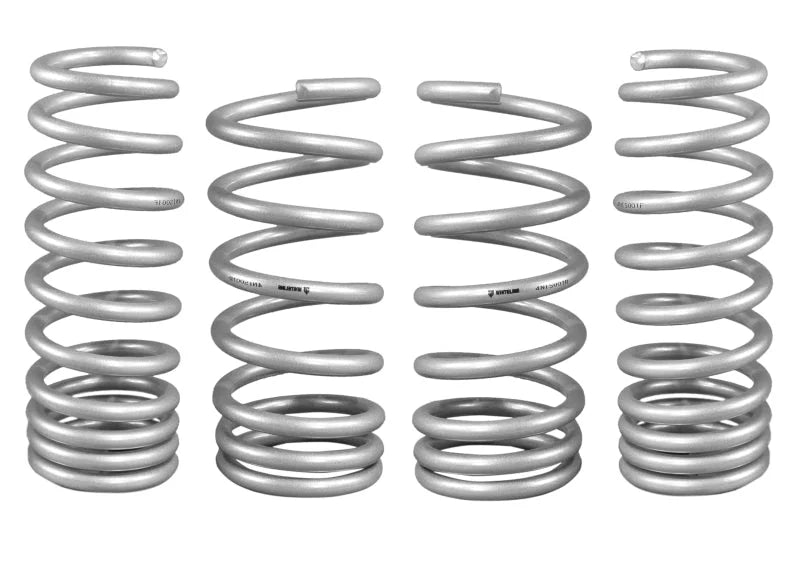 Whiteline 09-19 Nissan 370Z Performance Lowering Springs - Main Product View
