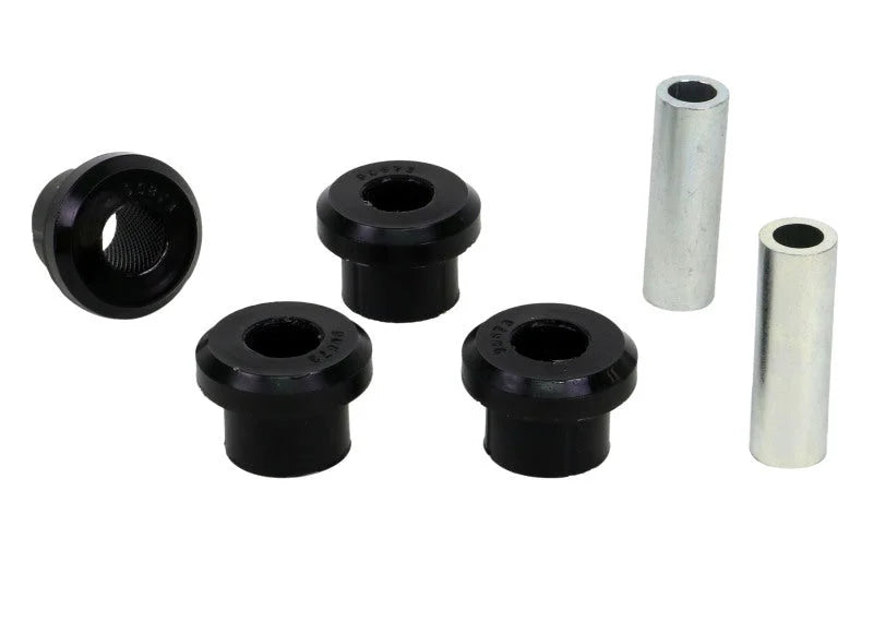 Whiteline 09-19 Nissan GT-R Front Control Arm Lower Inner Front Bushing Kit - Back View