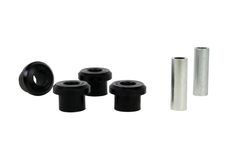 Whiteline 09-19 Nissan GT-R Front Control Arm Lower Inner Front Bushing Kit - Installation View