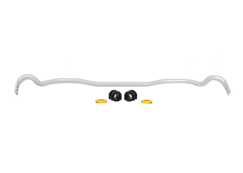 Whiteline 09+ Hyundai Genesis BH Coupe Front Heavy Duty Adjustable 30mm Swaybar - Installation View