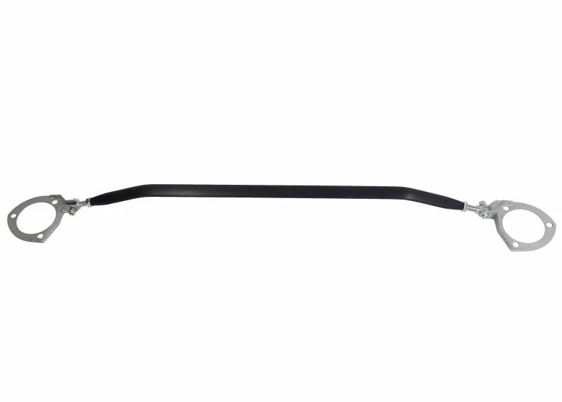 Whiteline 09+ Lancer Ralliart Front adjustable strut tower brace - Side View