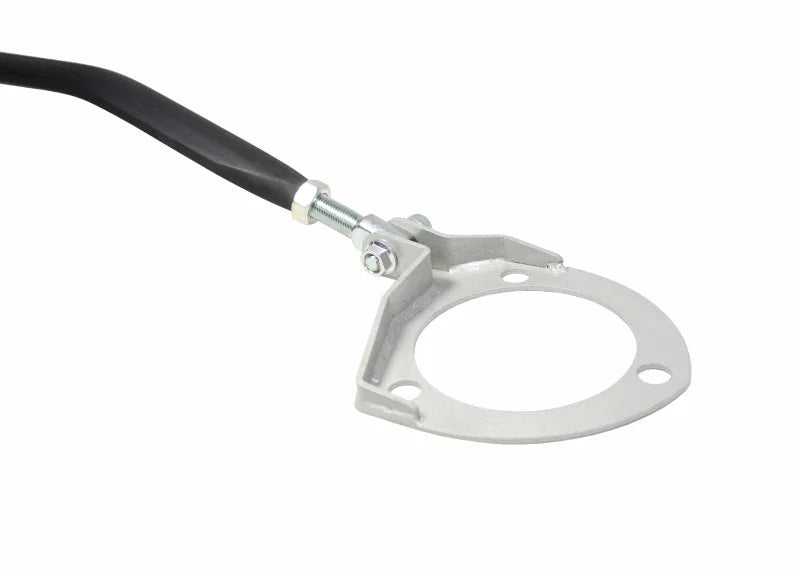 Whiteline 09+ Lancer Ralliart Front adjustable strut tower brace - Installation View