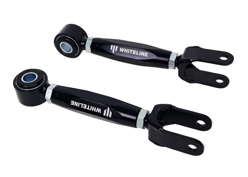 Whiteline 09+ Nissan 370Z/Z Adjustable Rear Traction Arms - Back View