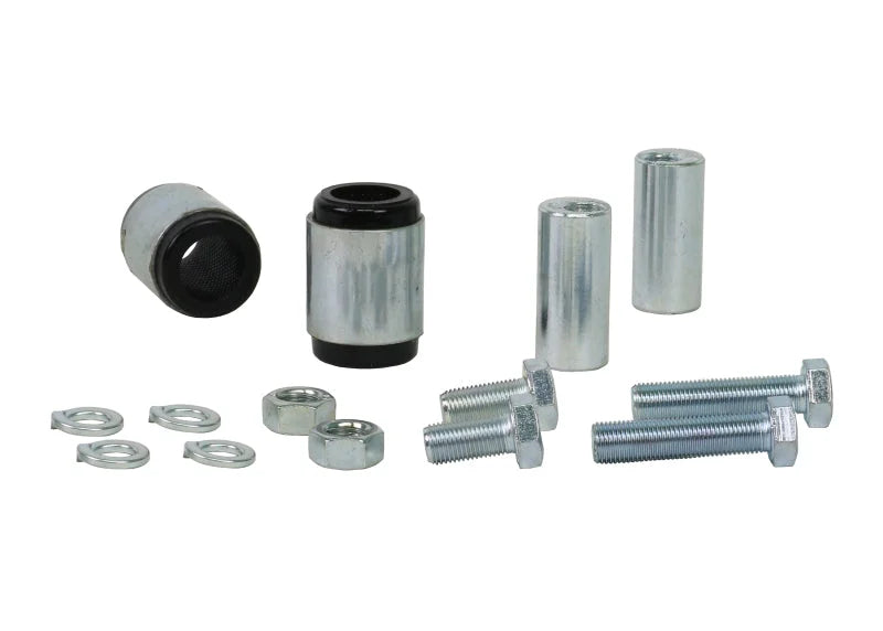 Whiteline 09 lancer Ralliart Rear Camber adj kit-control arm upper bushes - Detail View
