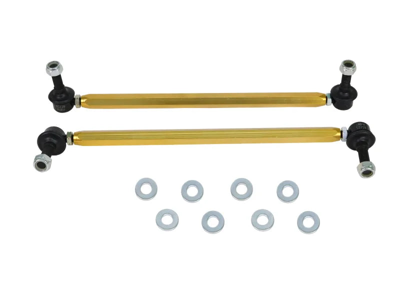Whiteline 10-16 Hyundai Genesis Coupe Front Sway Bar Links - Side View