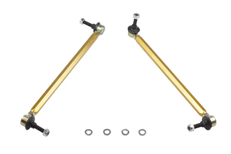 Whiteline 10+ Chevy Camaro FR Coupe Front Sway Bar - Link Assy H/D Adj Steel Ball (360mm C to C) - Side View