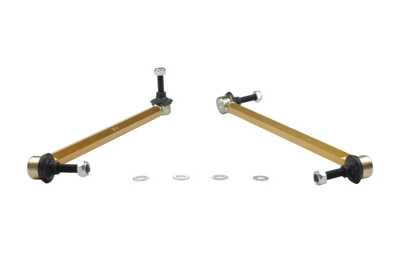 Whiteline 10+ Chevy Camaro FR Coupe Front Sway Bar - Link Assy H/D Adj Steel Ball (380mm C to C) - Detail View