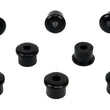 Load image into Gallery viewer, Whiteline 10/65-73 Ford Mustang Rear Spring Eye Rear and Shackle Bushings (35mm OD/15mm ID) - Side View
