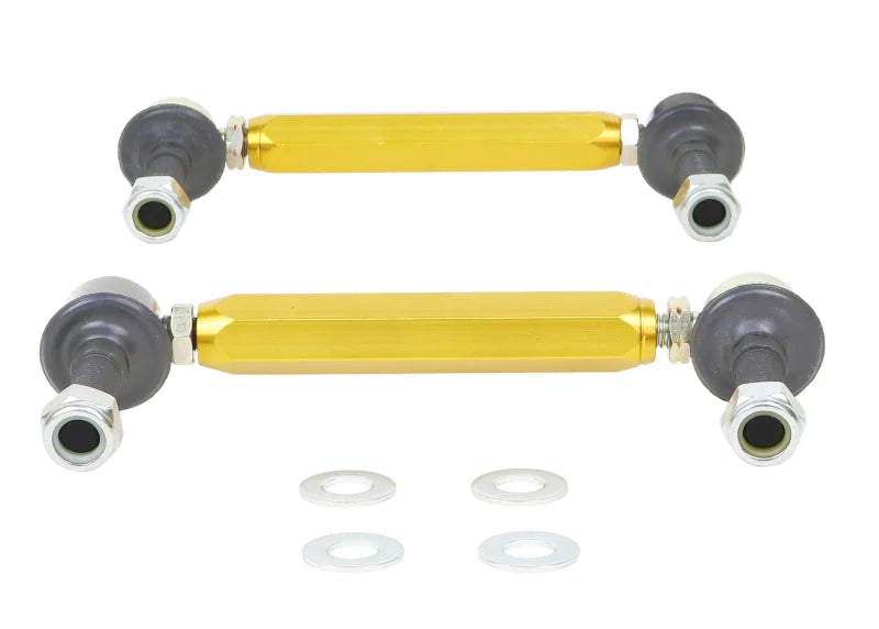 Whiteline 11+ Ford Ranger PX 2WD/4WD Rear Swaybar link kit-Adjustable Extra Heavy Duty Ball Link - Detail View