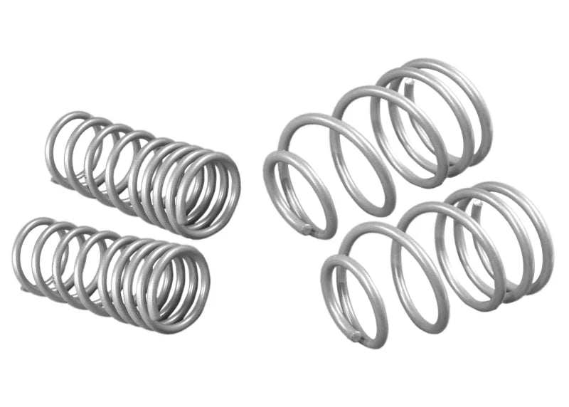 Whiteline 12-13 Ford Focus Performance Lowering Springs - Side View