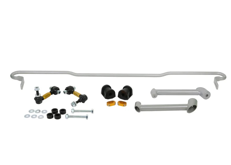 Whiteline 12+ Scion FR-S / 12+ Subaru BRZ / 12+ Toyota 86 Rear 16mm Adj HD Swaybar w/ Endlinks - Side View