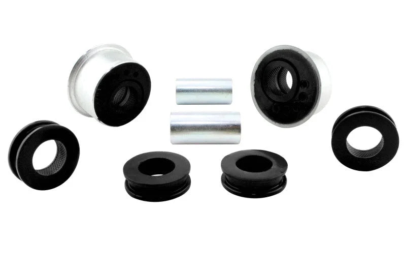 Whiteline 12+ Subaru BRZ / 12+ Scion FR-S Front Anti-Dive/Caster - C/A Lower Inner Front Bushing - Installation View