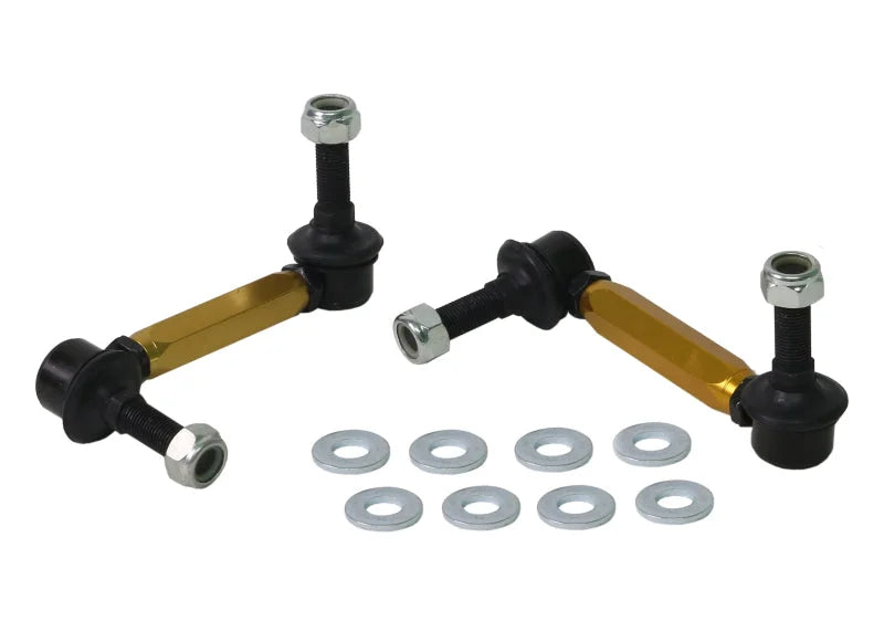 Whiteline 13-19 Subaru BRZ / 13-16 Scion FR-S / 17-19 Toyota 86 Front Sway Bar Link Kit - Side View