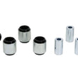 Load image into Gallery viewer, Whiteline 15-18 BMW M3 Rear Control Arm Lower Rear Inner &amp; Outer Bushing Kit - Side View